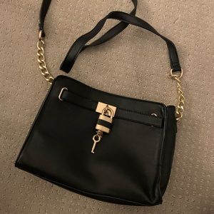 Black handbag